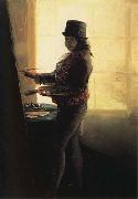 Self-Portrait in the Studio, Francisco Goya